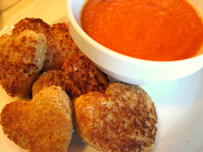grilled cheese and tomato soup