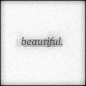 you are beautiful